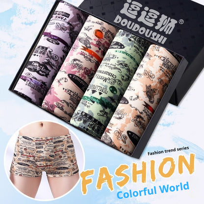 Men's Boxer Briefs Student Trendy Fashion New
