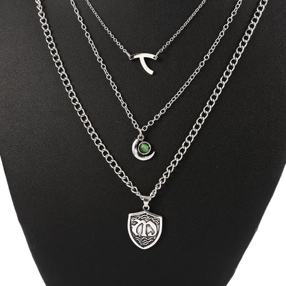 Collar corto multicapa