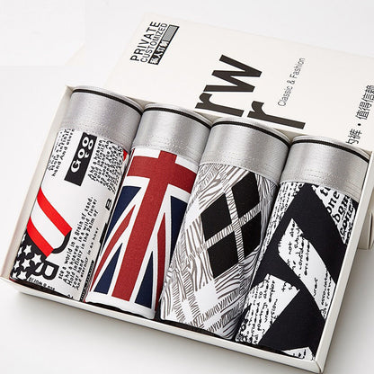 Pantalones planos grandes y delgados para hombre