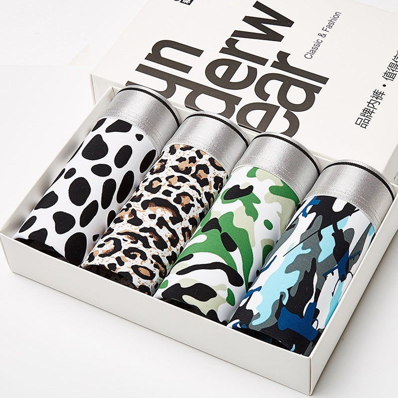 Pantalones planos grandes y delgados para hombre