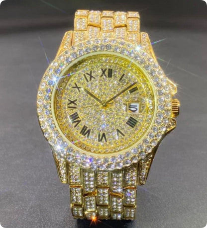 Full Diamond Quartz Watch