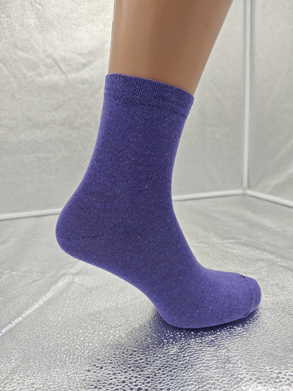 Juego de 6 pares de calcetines coloridos para mujer (12 o 24 pares) 