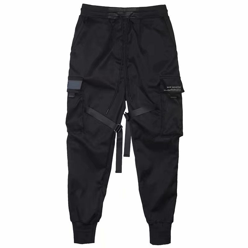Pantalones cargo estilo streetwear hip hop