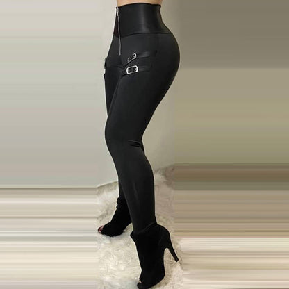 Skinny Trousers Women Streetwear Fall
