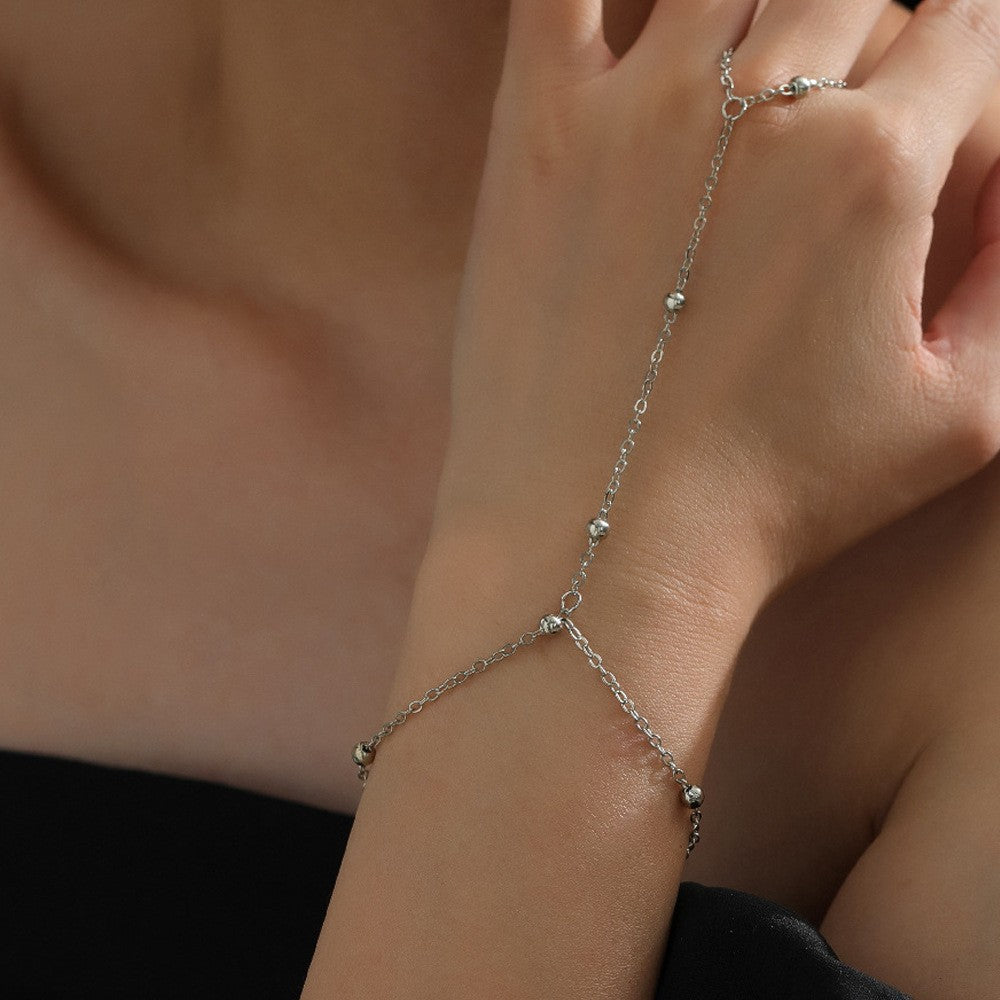 ⭐️New Stylish Ring Bracelet With A Light-luxury Vibe⭐️