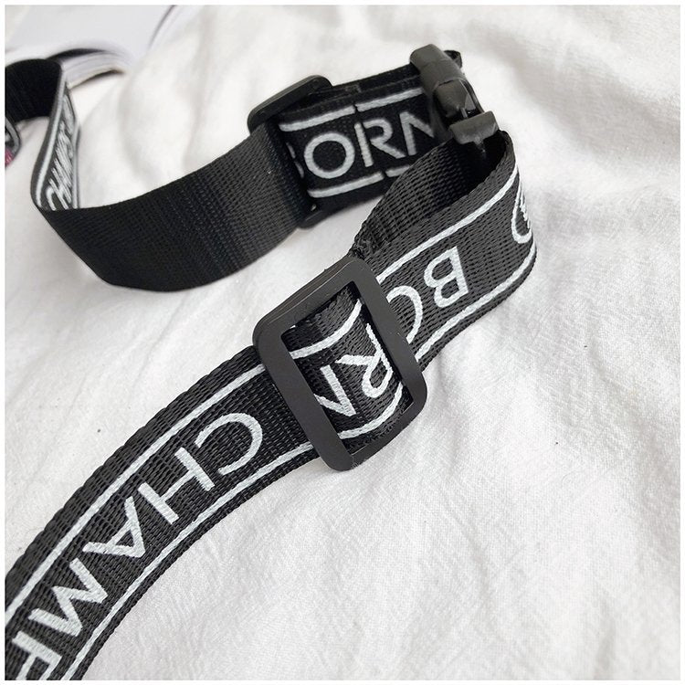 New Luxury Brand Bling Glitter Women Girls Waist Chest Bag