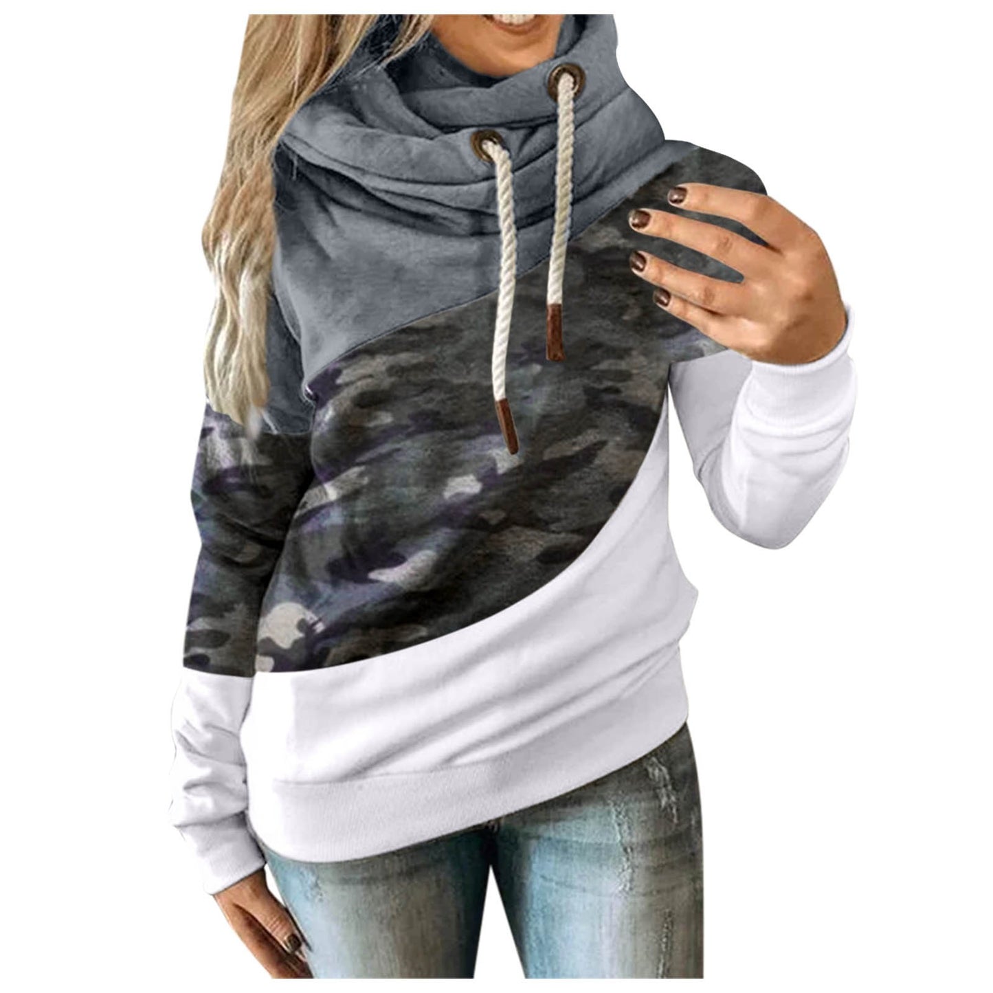 Sudadera con capucha para mujer