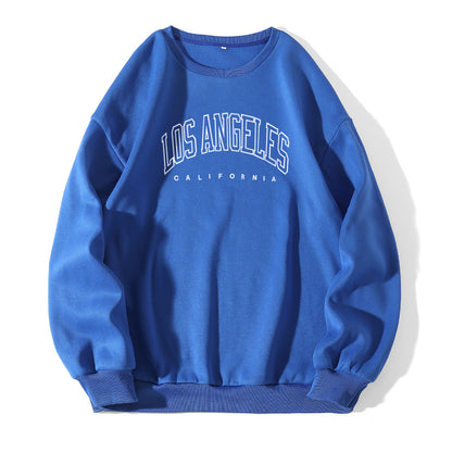 Crew Neck Pullover Sweatshirt