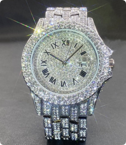 Full Diamond Quartz Watch