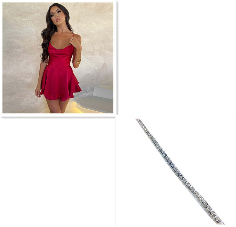 Sexy Short Dress Lady