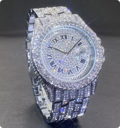 Full Diamond Quartz Watch
