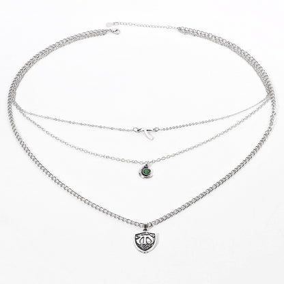 Collar corto multicapa