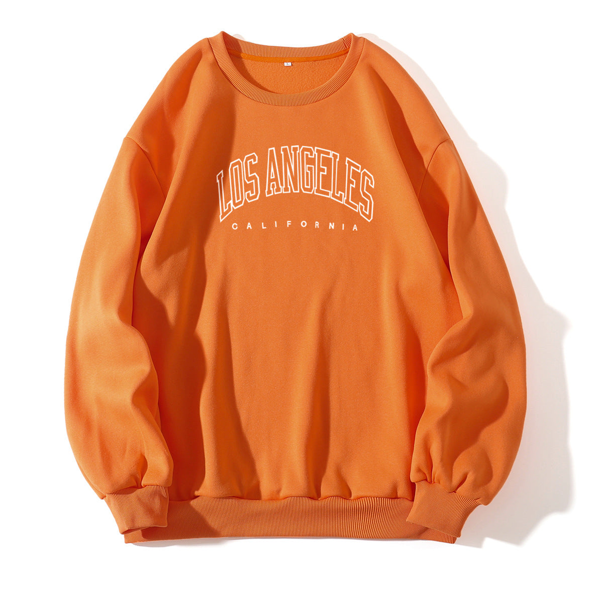 Crew Neck Pullover Sweatshirt