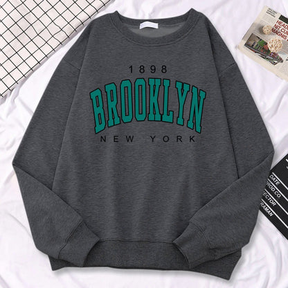 Womens Sweatshirts 1898 Brooklyn
