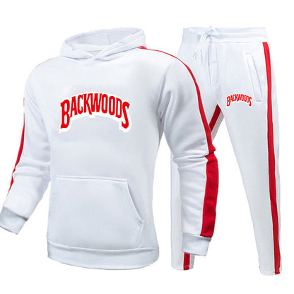 Tendencia completa de suéter con capucha y traje de pantalón