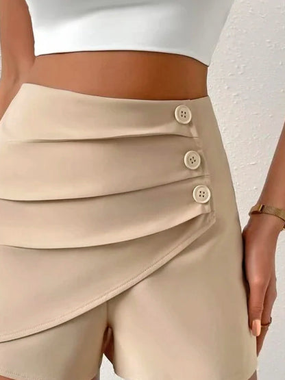 Slim Ladies Light Dressed Shorts