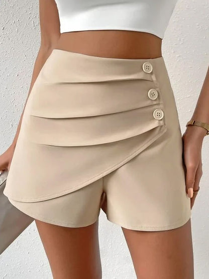 Slim Ladies Light Dressed Shorts